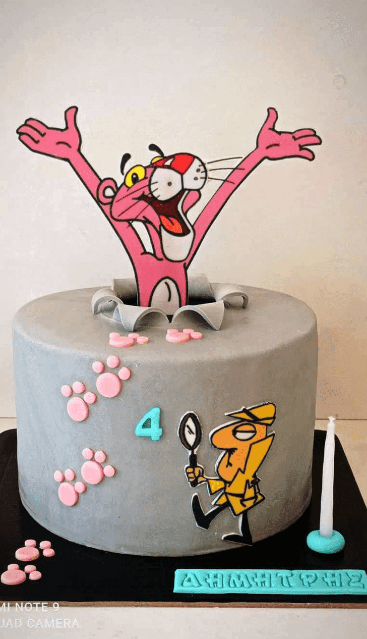 Fine Pink Panther Cake