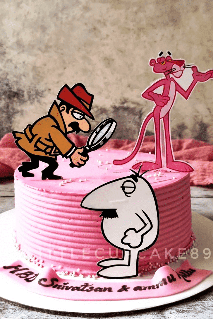 Grand Pink Panther Cake