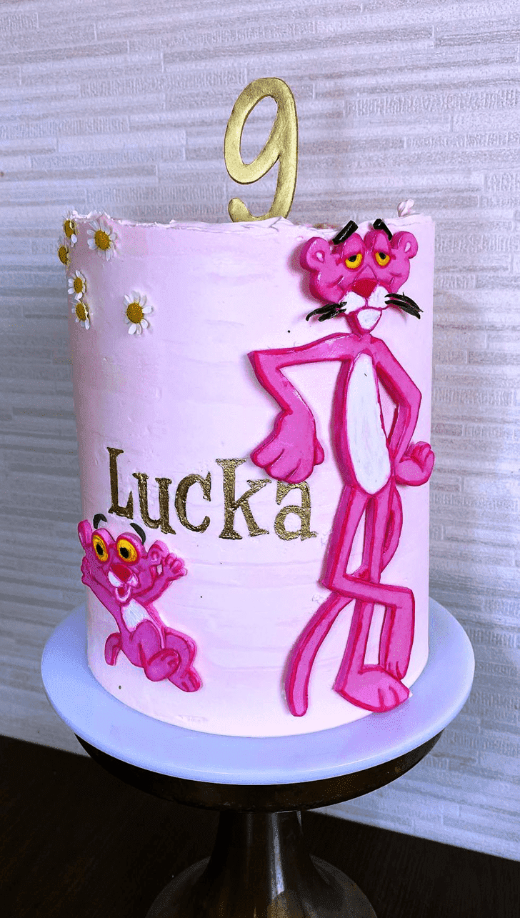 Magnificent Pink Panther Cake