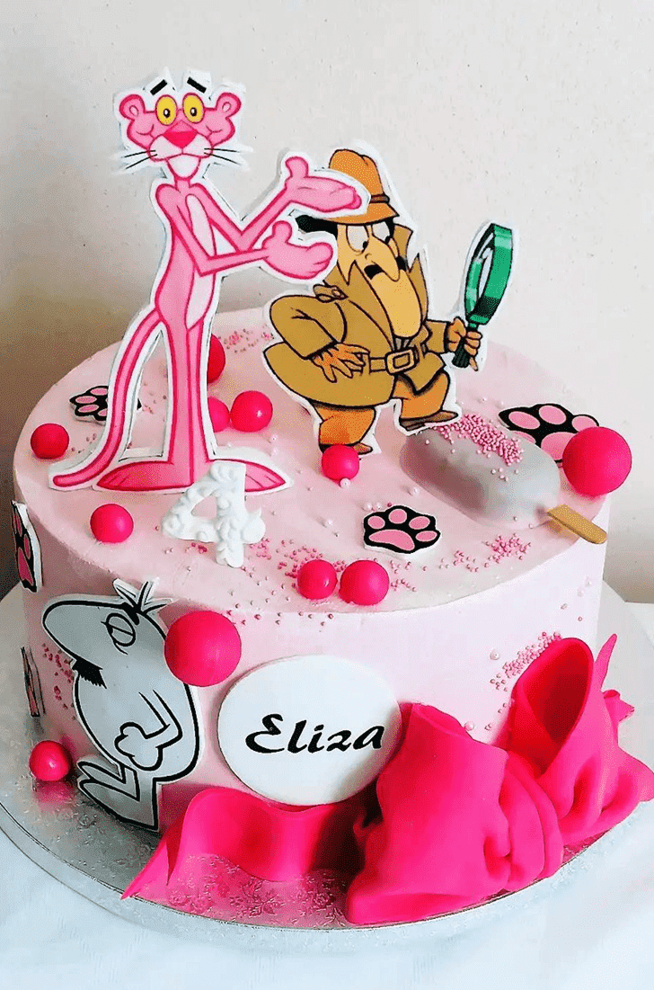 Splendid Pink Panther Cake