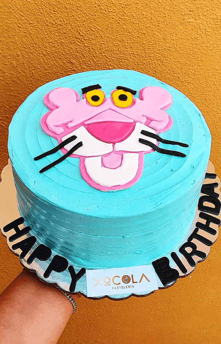 Stunning Pink Panther Cake