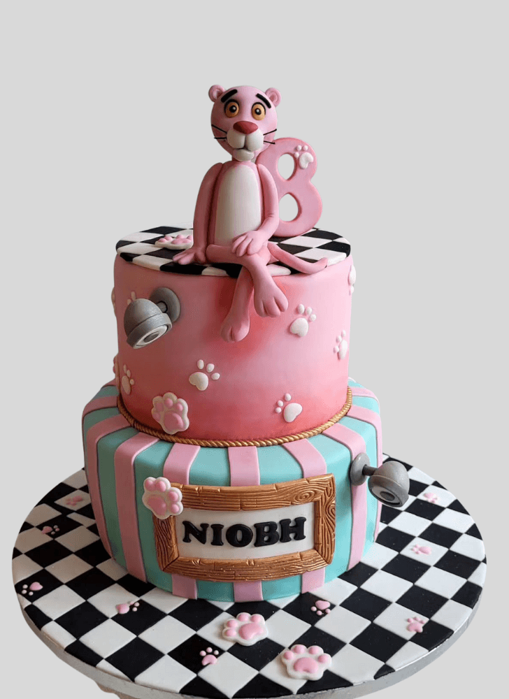 Dazzling Pink Panther Cake