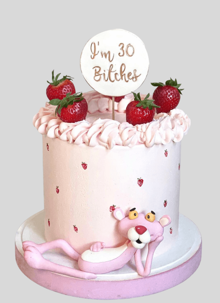 Divine Pink Panther Cake
