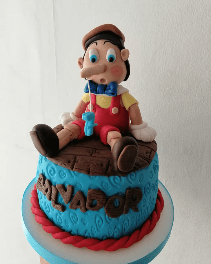 Admirable  Pinocchio Cake Design