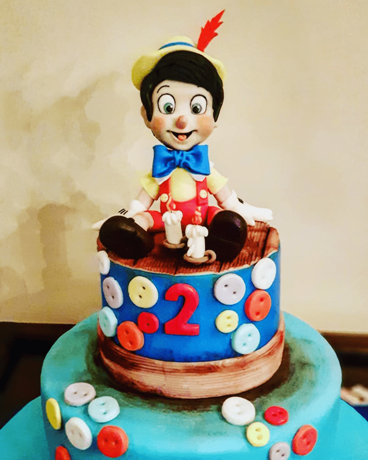 Adorable  Pinocchio Cake