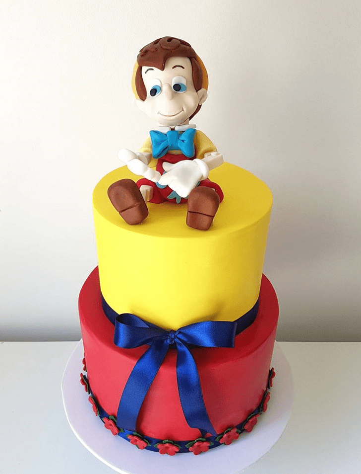 Appealing  Pinocchio Cake