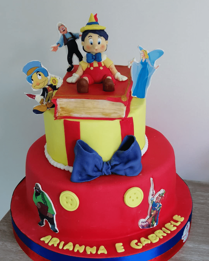 Pretty  Pinocchio Cake