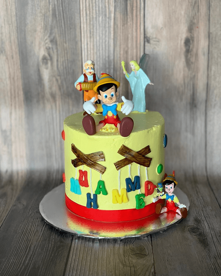 Refined  Pinocchio Cake