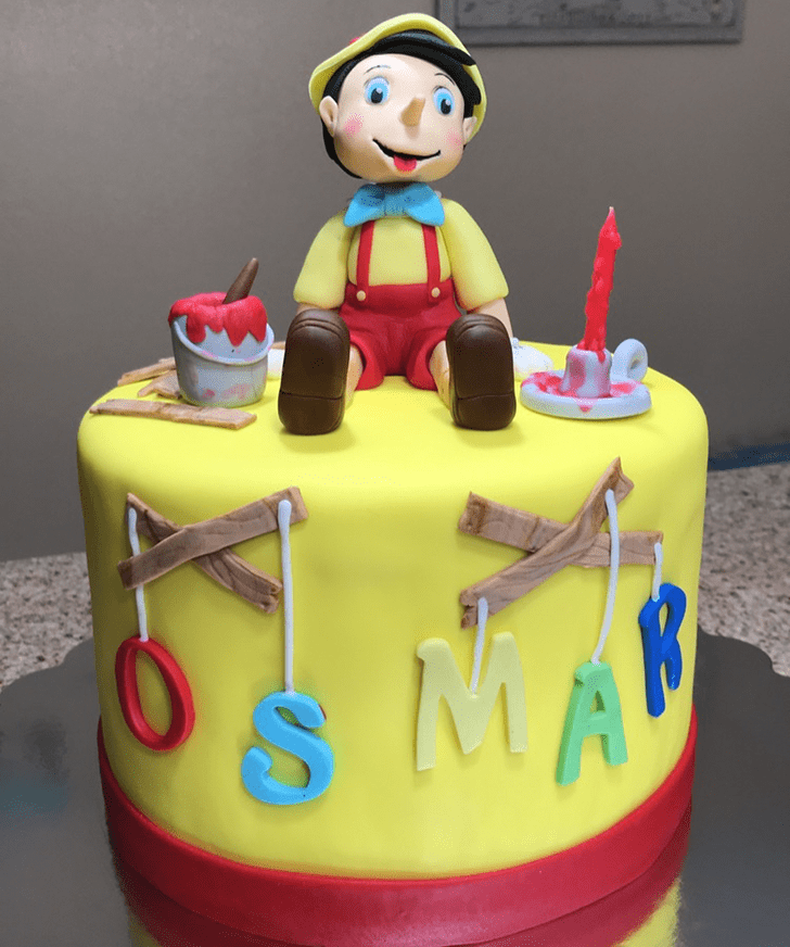 Resplendent  Pinocchio Cake