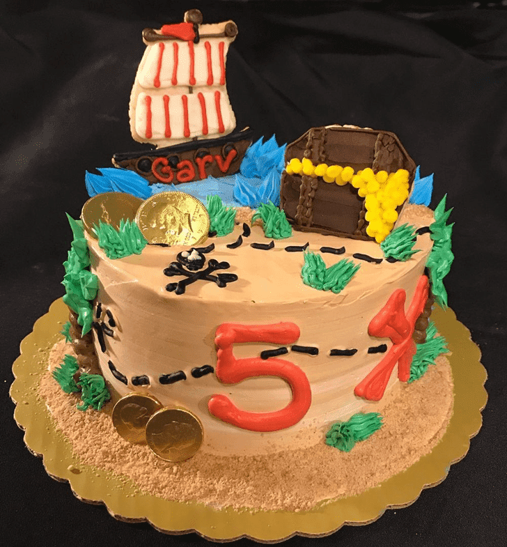 Appealing Pirate Cake