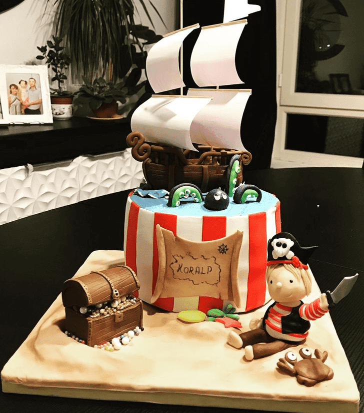 Classy Pirate Cake