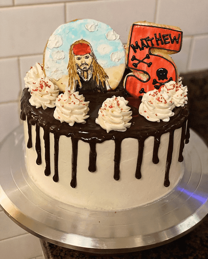 Good Looking Pirate Cake