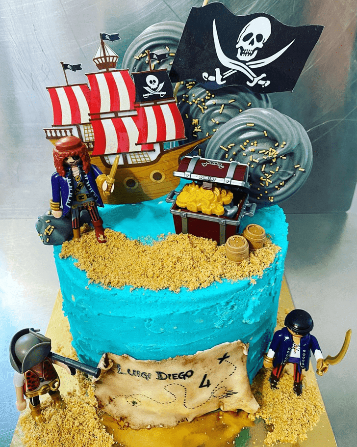 Resplendent Pirate Cake