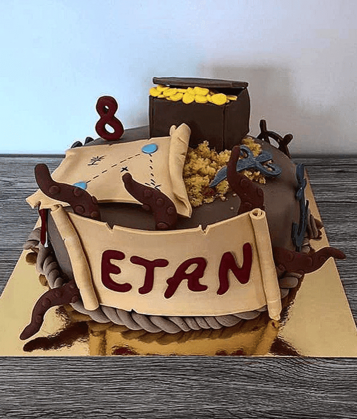 Shapely Pirate Cake