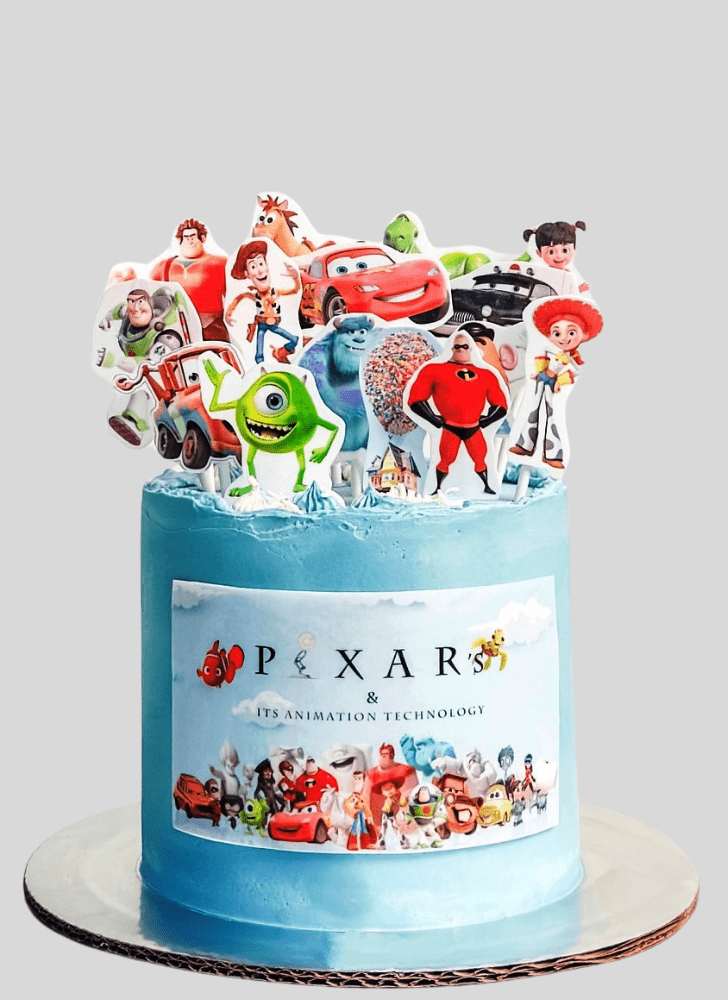 Pretty Pixar Cake