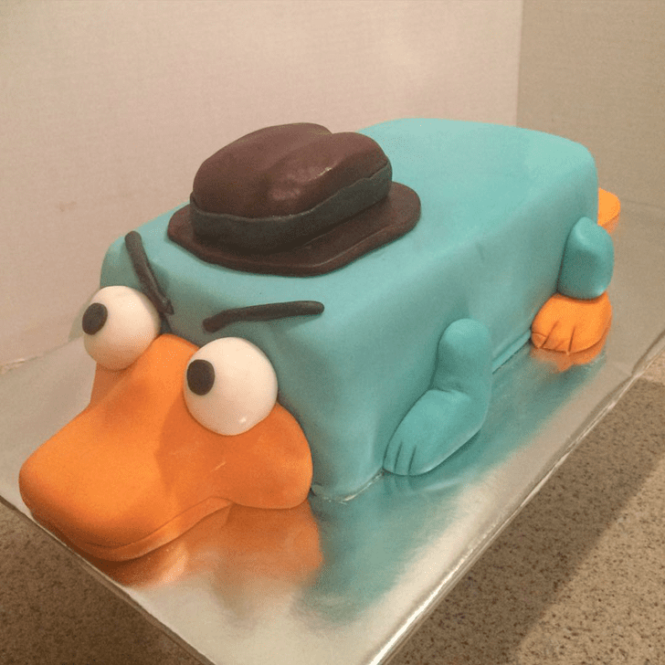 Adorable Platypus Cake