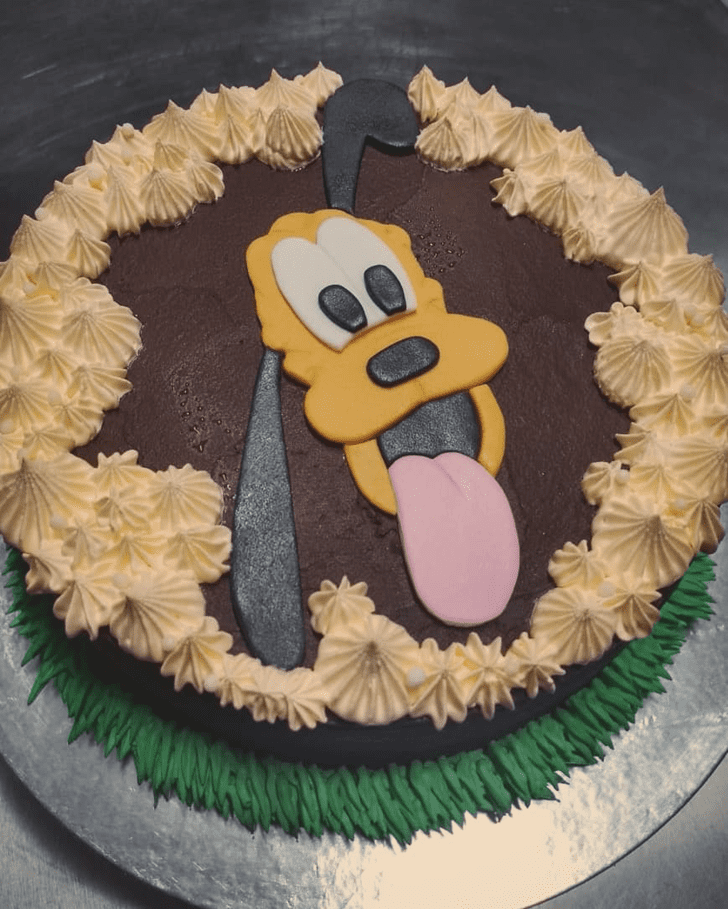 Admirable Disneys Pluto Cake Design