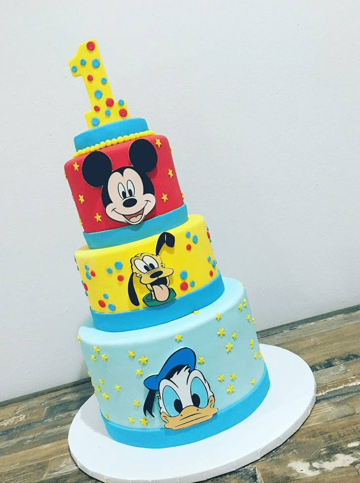Delightful Disneys Pluto Cake