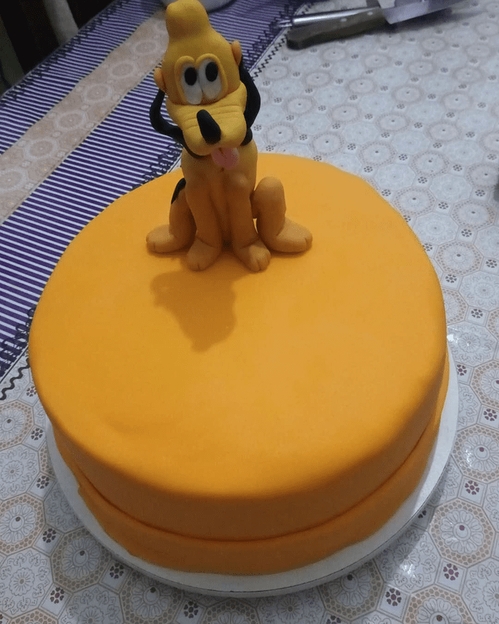 Enthralling Disneys Pluto Cake