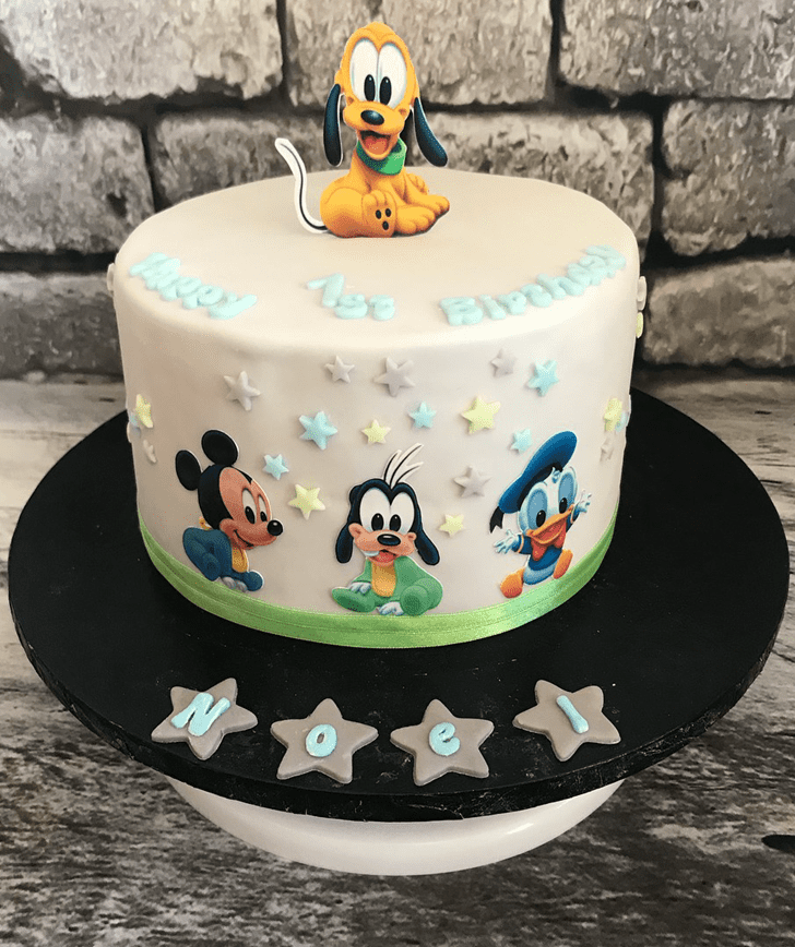 Excellent Disneys Pluto Cake