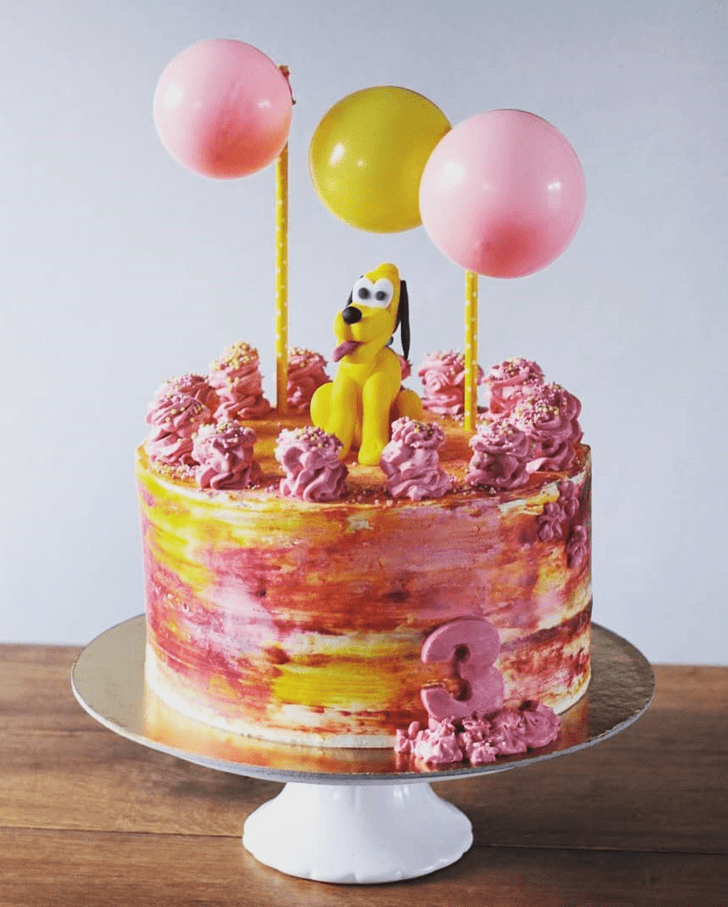 Grand Disneys Pluto Cake