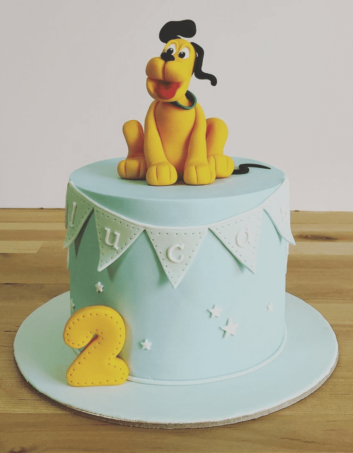 Pretty Disneys Pluto Cake