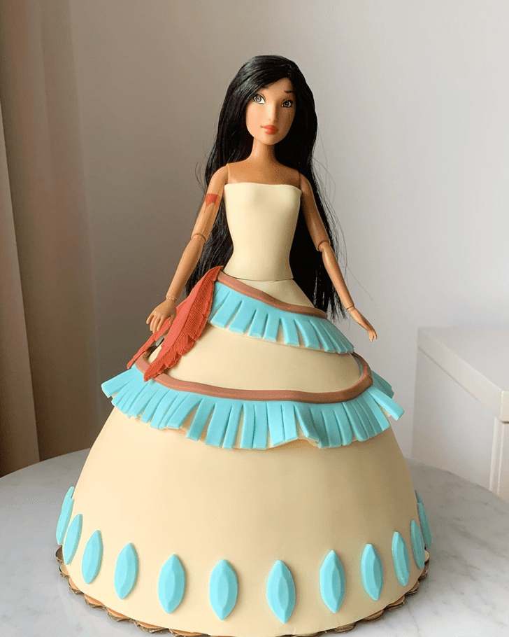 Princess Barbie Cake / Bolo Barbie Princesa, A cake featuri…