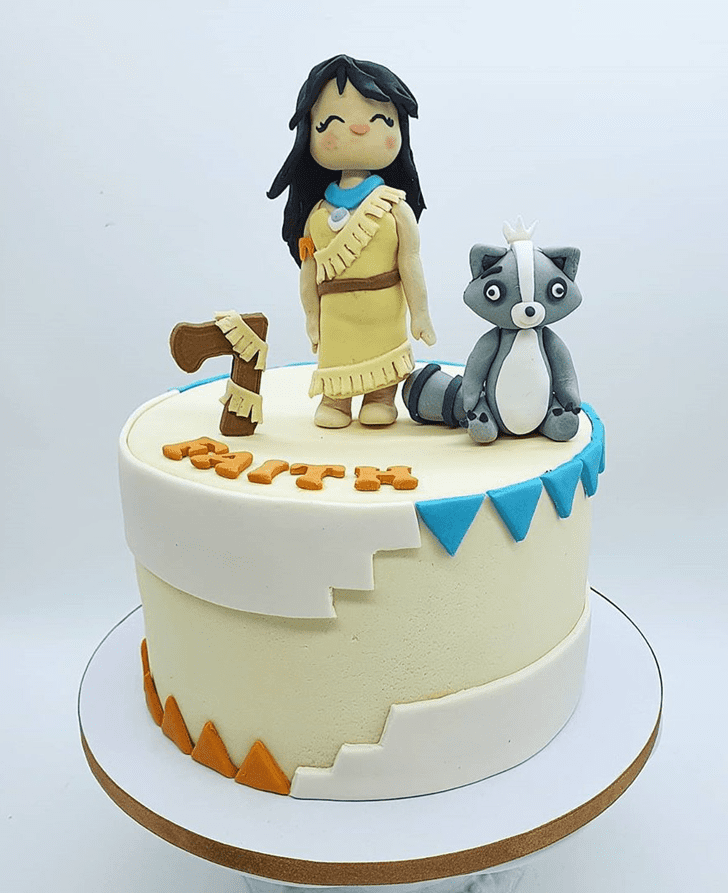 Captivating Pocahontas Cake
