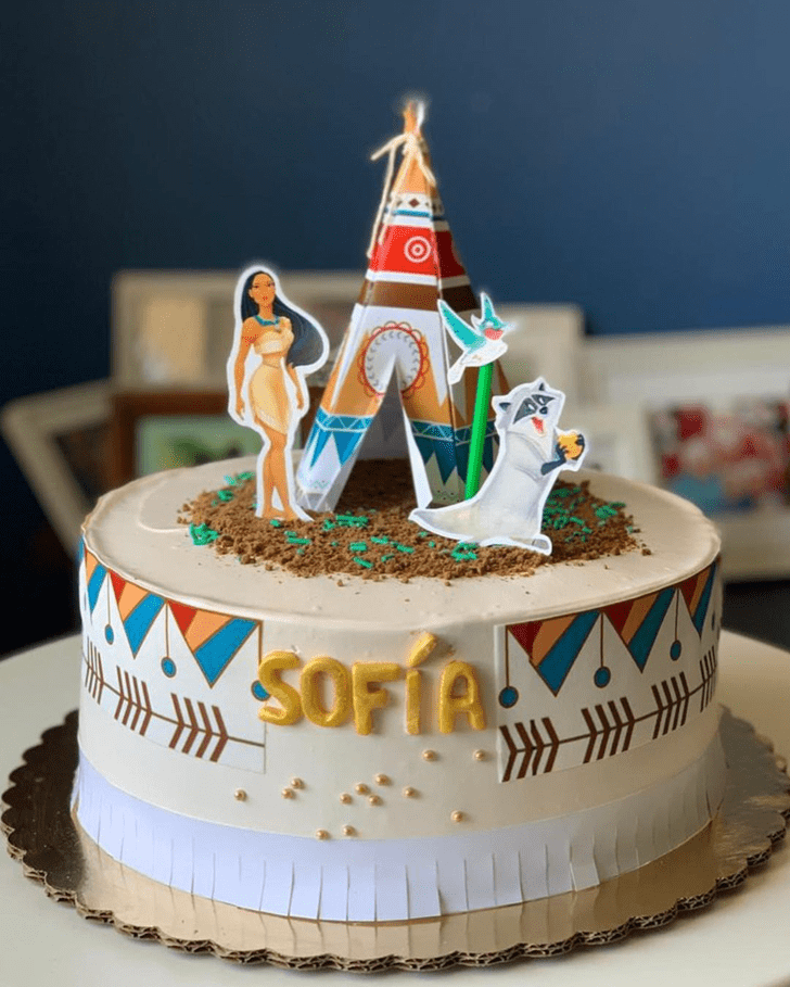 Comely Pocahontas Cake