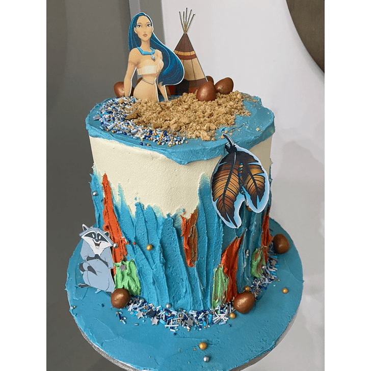 Divine Pocahontas Cake