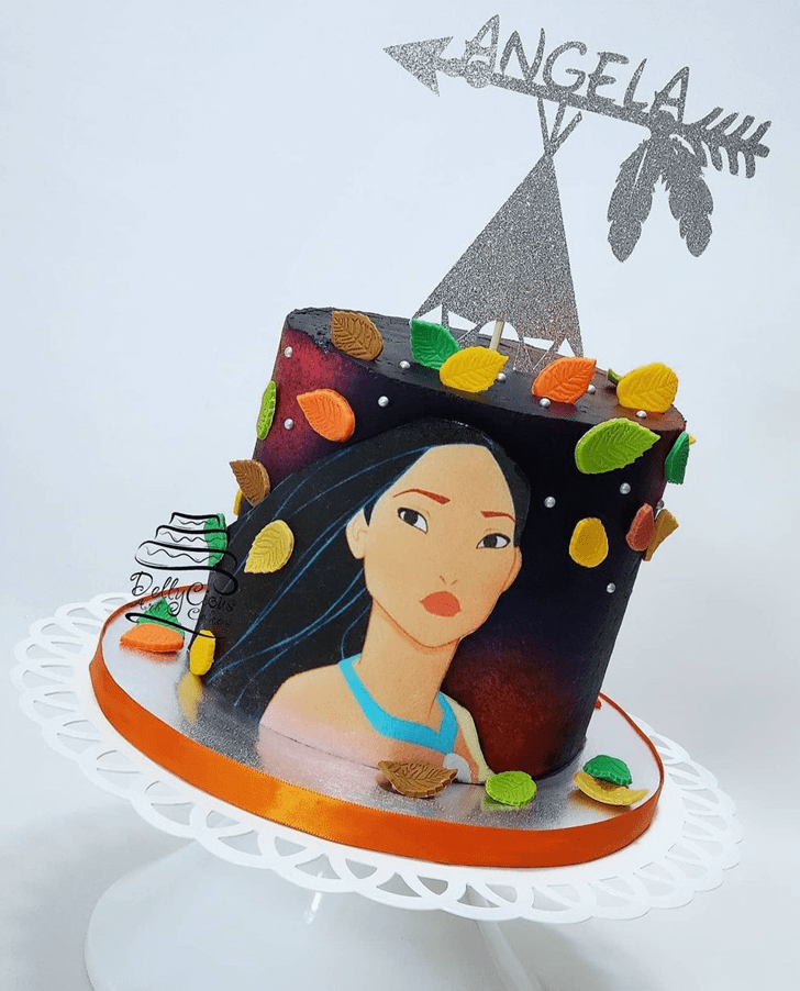 Enticing Pocahontas Cake