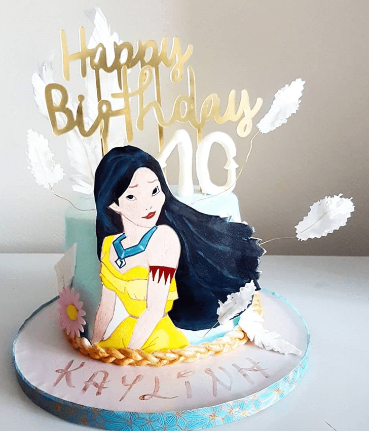Stunning Pocahontas Cake