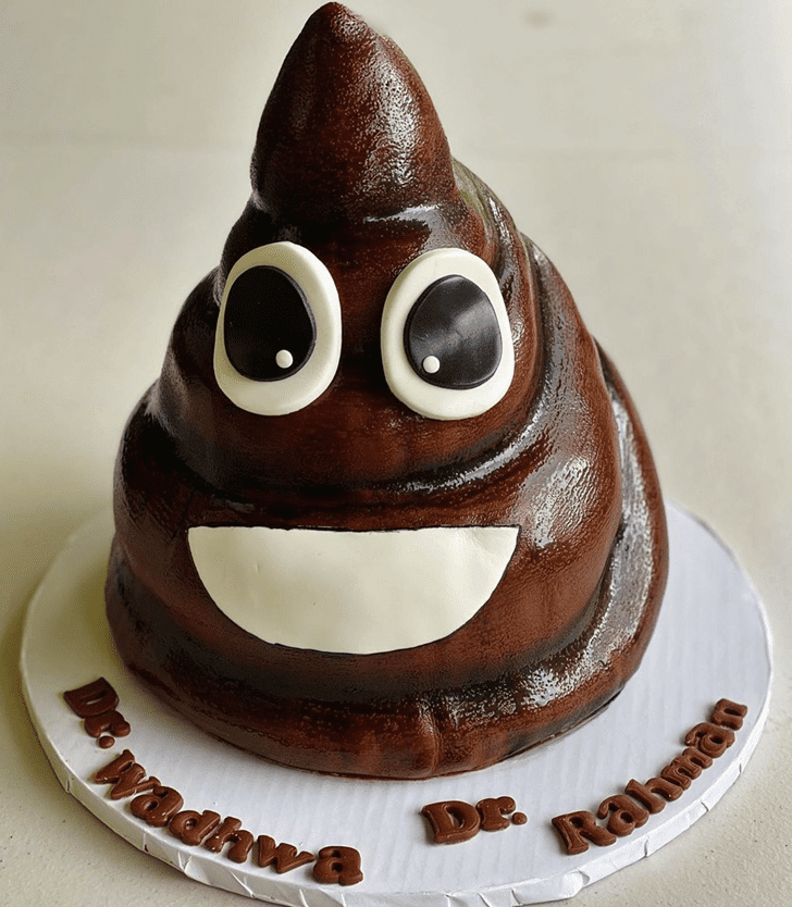 Alluring Poop Cake