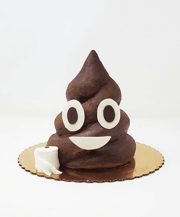 Comely Poop Cake