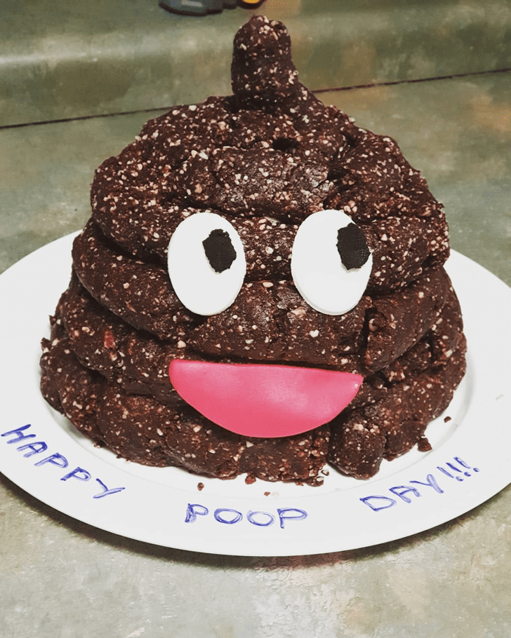 Mesmeric Poop Cake