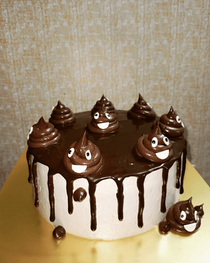 Wonderful Poop Cake Design