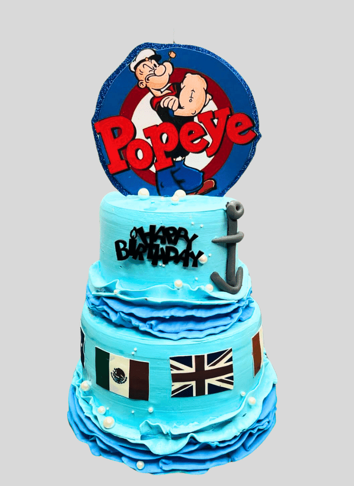 Appealing Popeye Cake