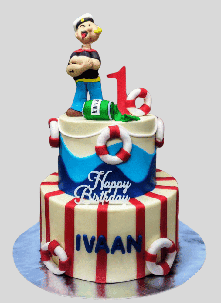Bewitching Popeye Cake