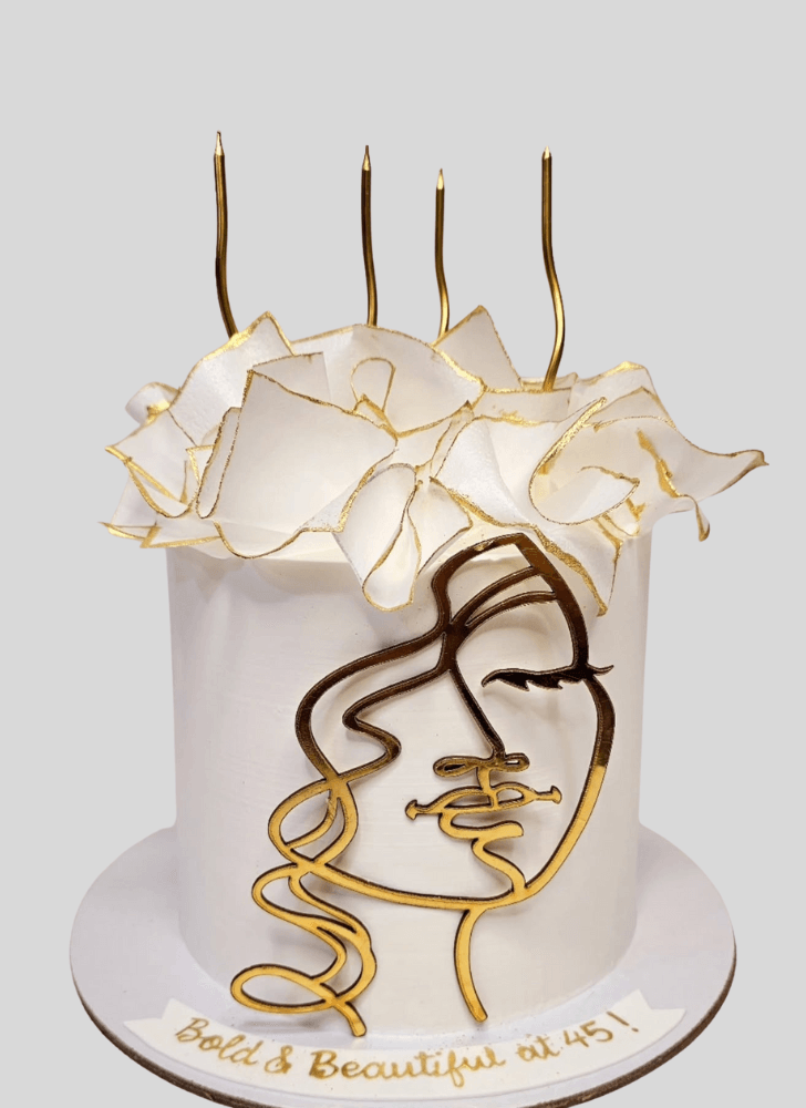 Angelic Pretty Woman Cake