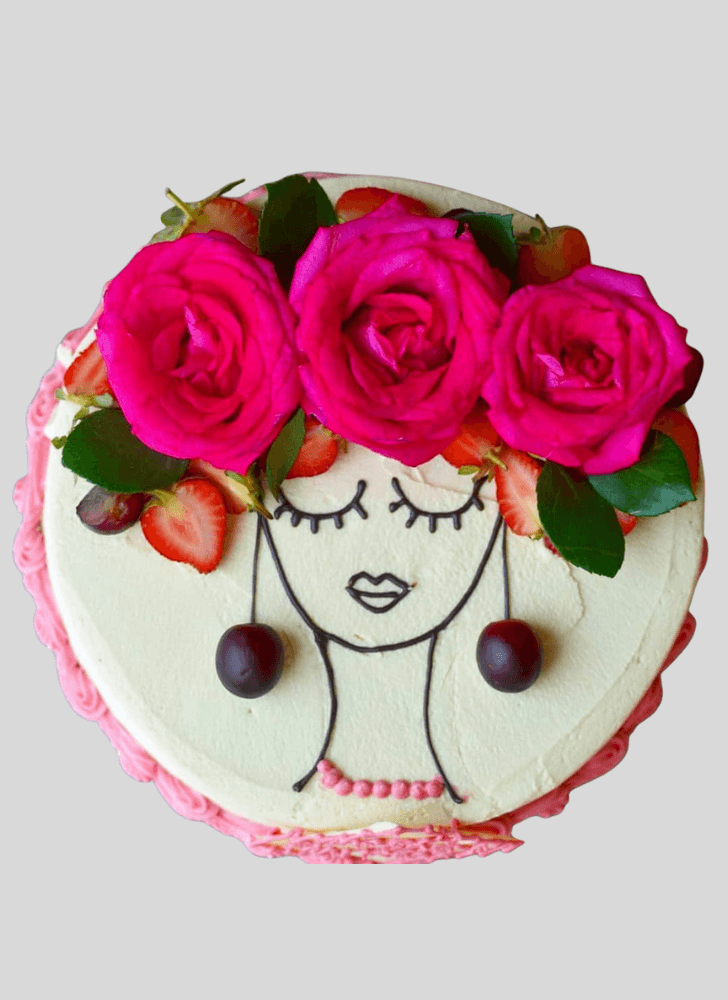 Delightful Pretty Woman Cake