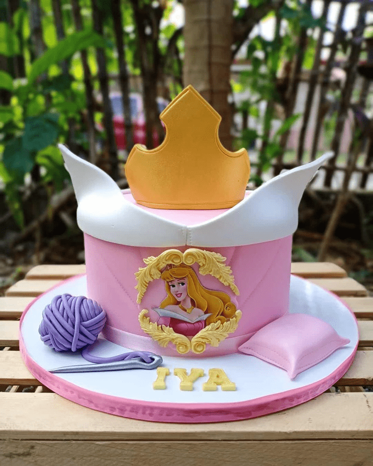Captivating Princess Aurora Cake