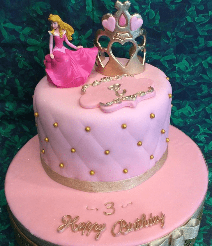 Delightful Princess Aurora Cake