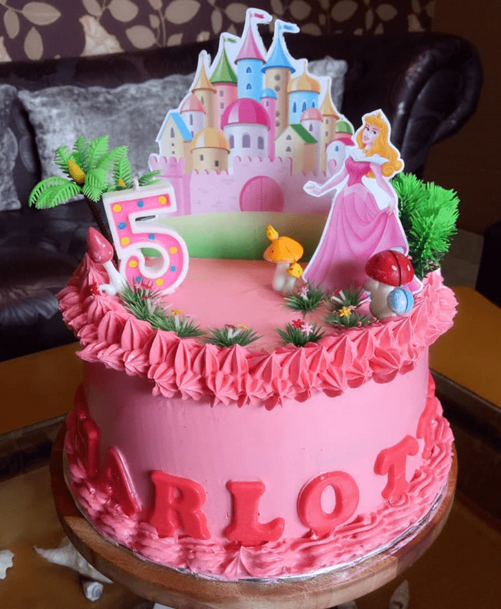 Fair Princess Aurora Cake