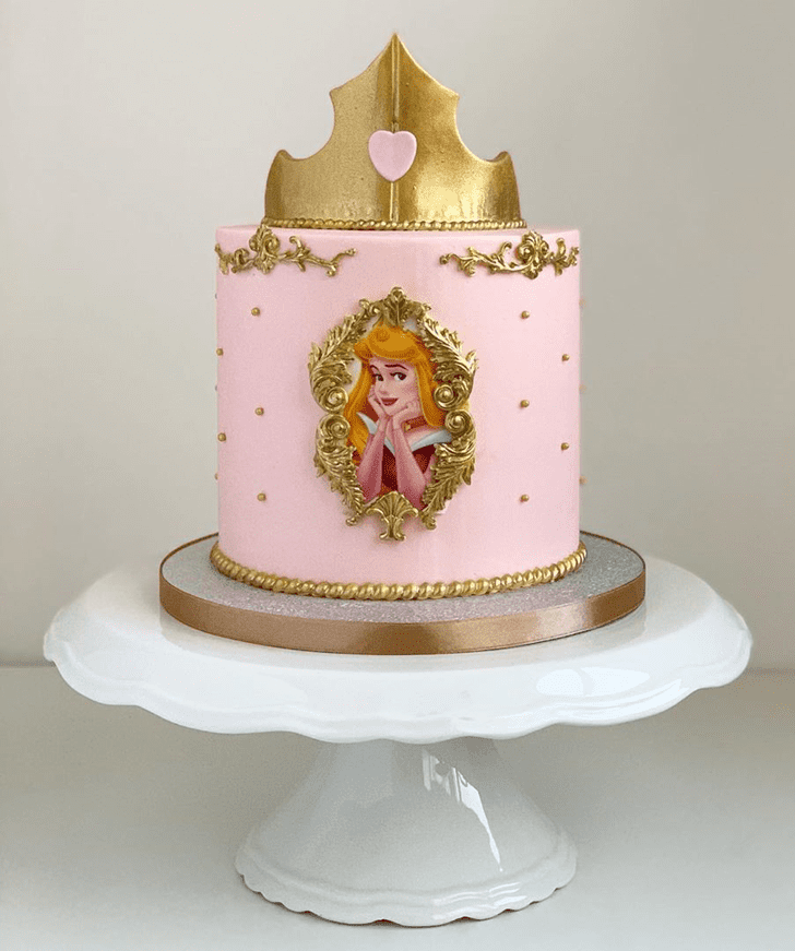 Fascinating Princess Aurora Cake