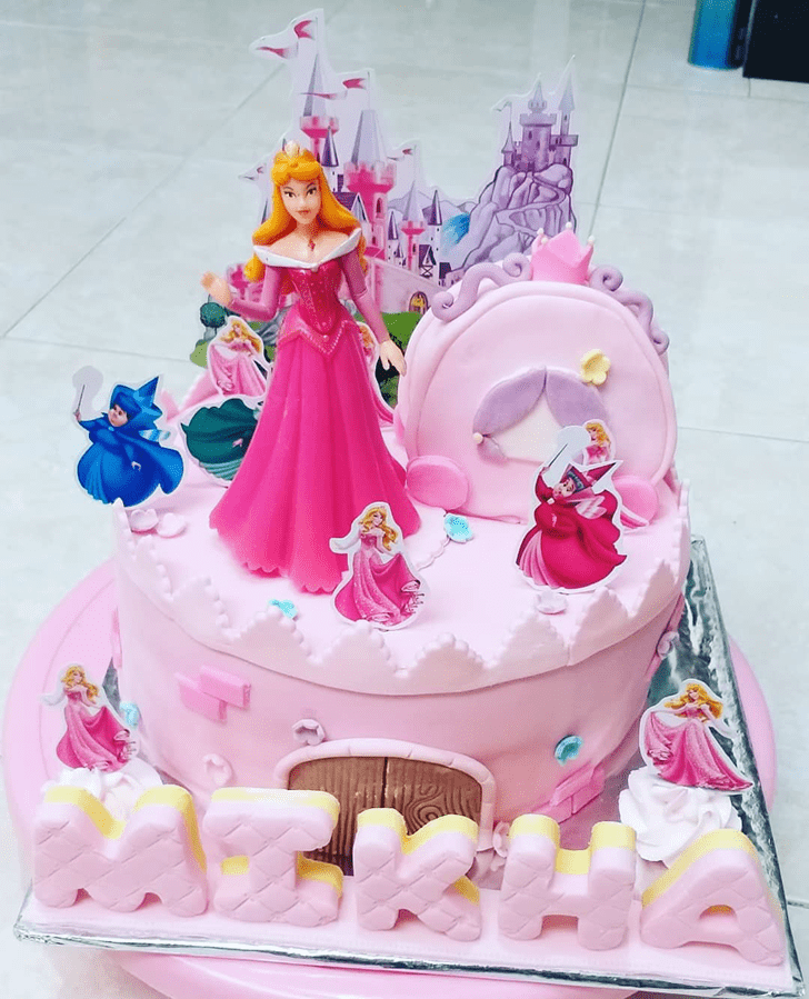 Marvelous Princess Aurora Cake