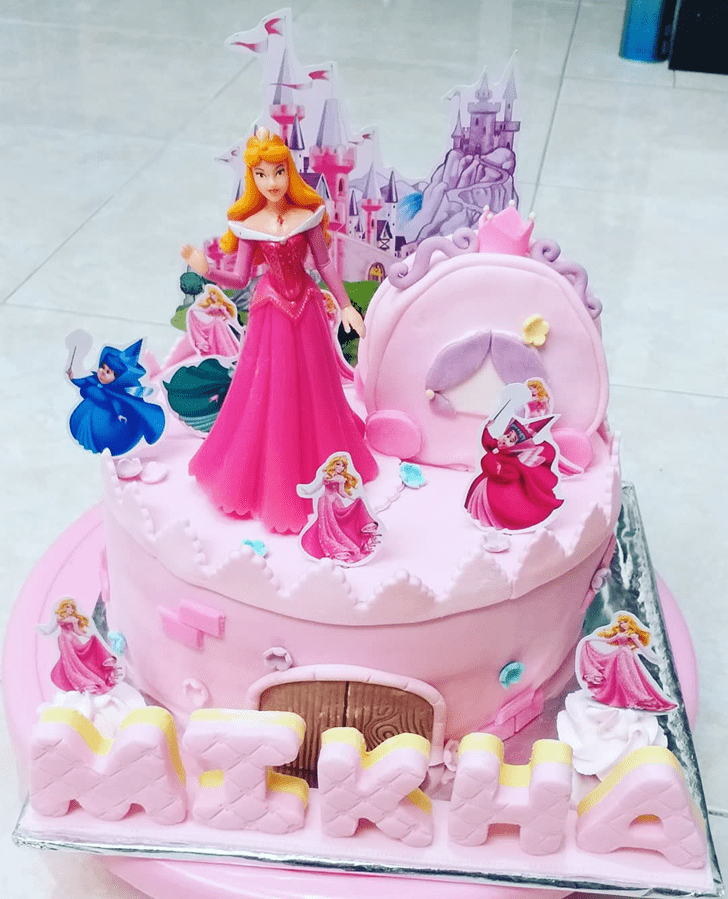 Pretty Princess Aurora Cake