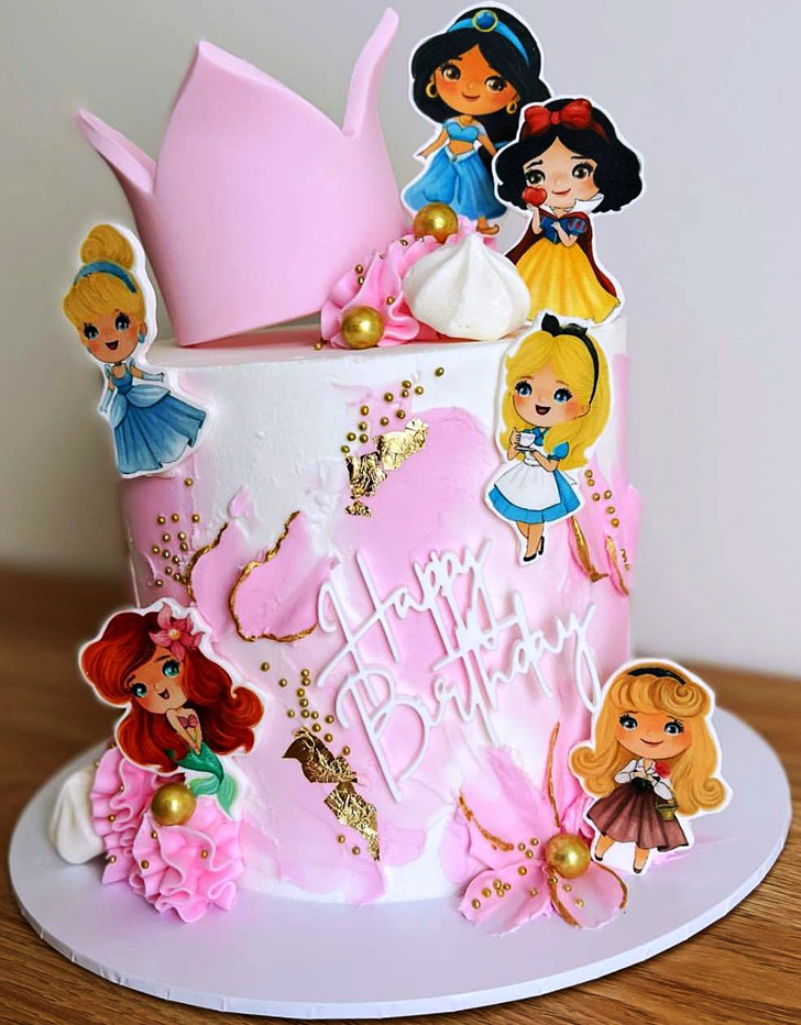 Dazzling Princess Cake