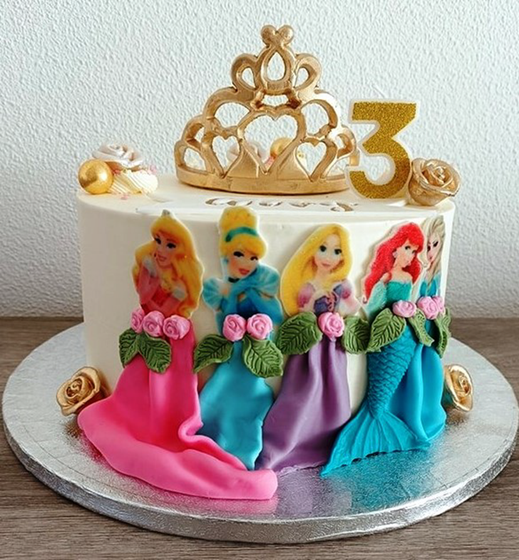 Graceful Princess Cake