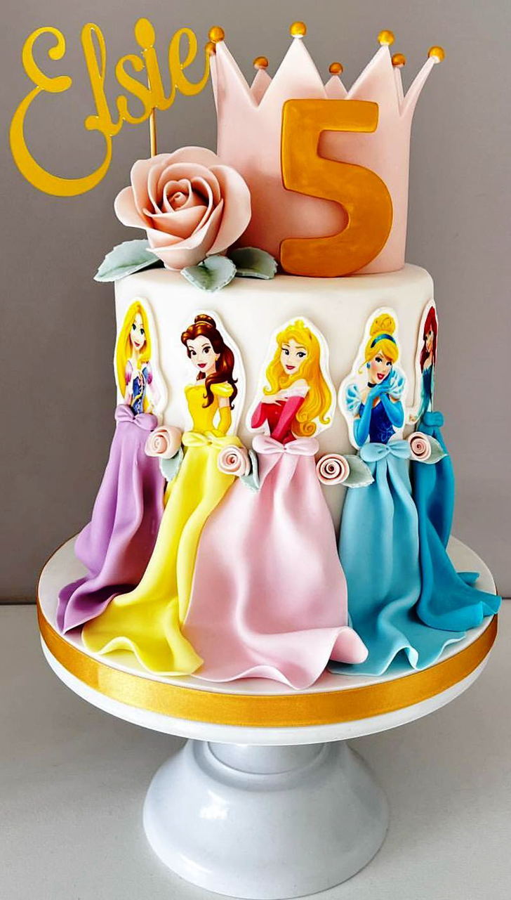 Radiant Princess Cake