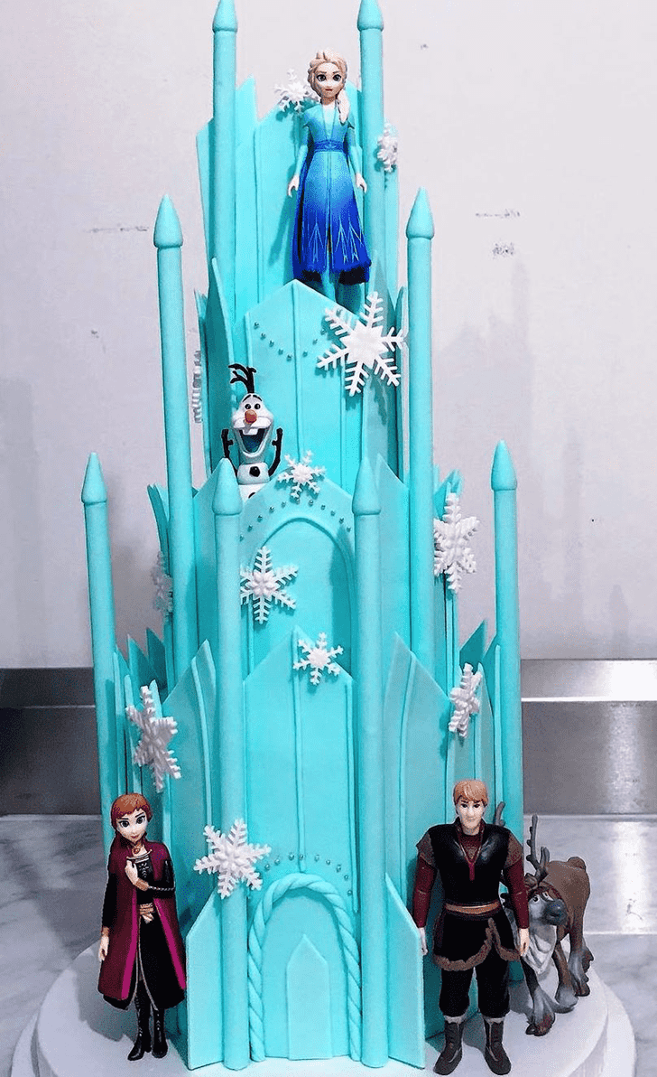 Enthralling Princess Castle Cake